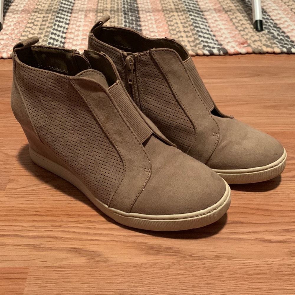Platform booties